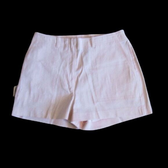 Womens Short Sz 6 Light Pink High Waist Preppy Cotton Blend Renfrew - Picture 1 of 6